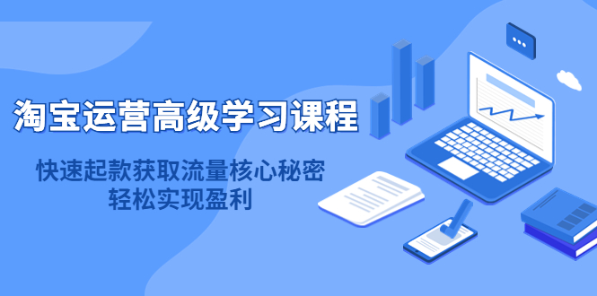 淘宝运营高级学习课程：快速获取流量核心秘密，轻松实现盈利！-魅影网创